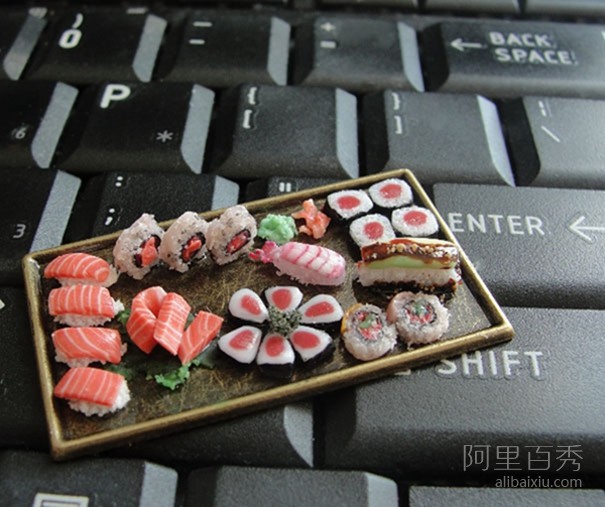 逼真的微型粘土食物雕塑 讓人想要流口水--置頂表情