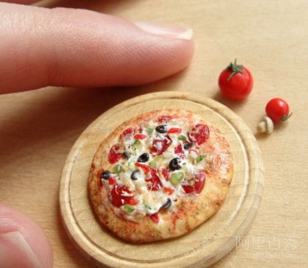 逼真的微型粘土食物雕塑 讓人想要流口水--置頂表情